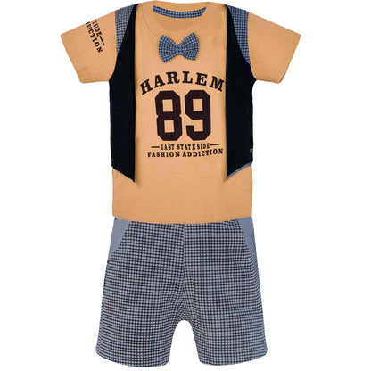 Jivzo Boys Clothing Set For Kids-(bt88ylw)