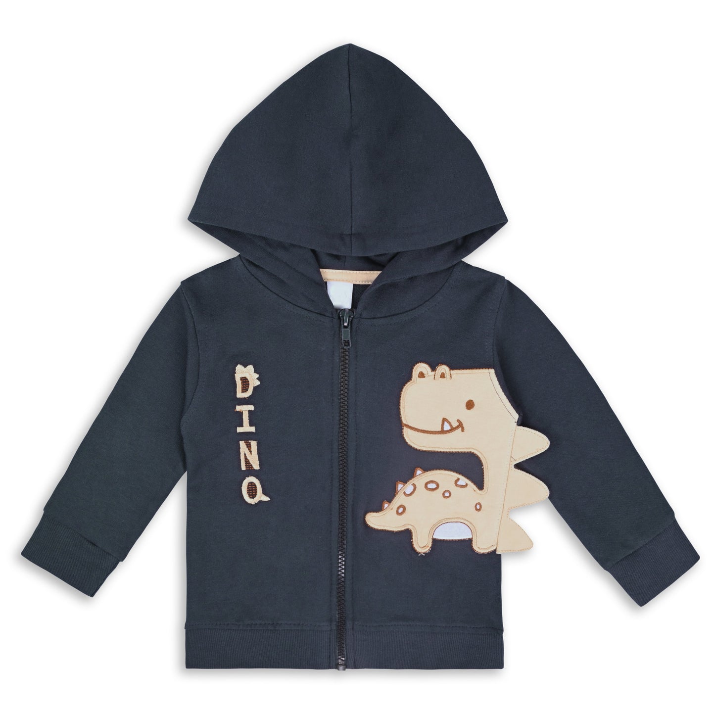 Buy Dark Grey Unisex Cotton Sweatshirt | Best Hoodies for Baby Boys Online | Kids Hoodies Under 599