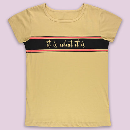 Women's Graphic Print Regular Fit T-Shirt
