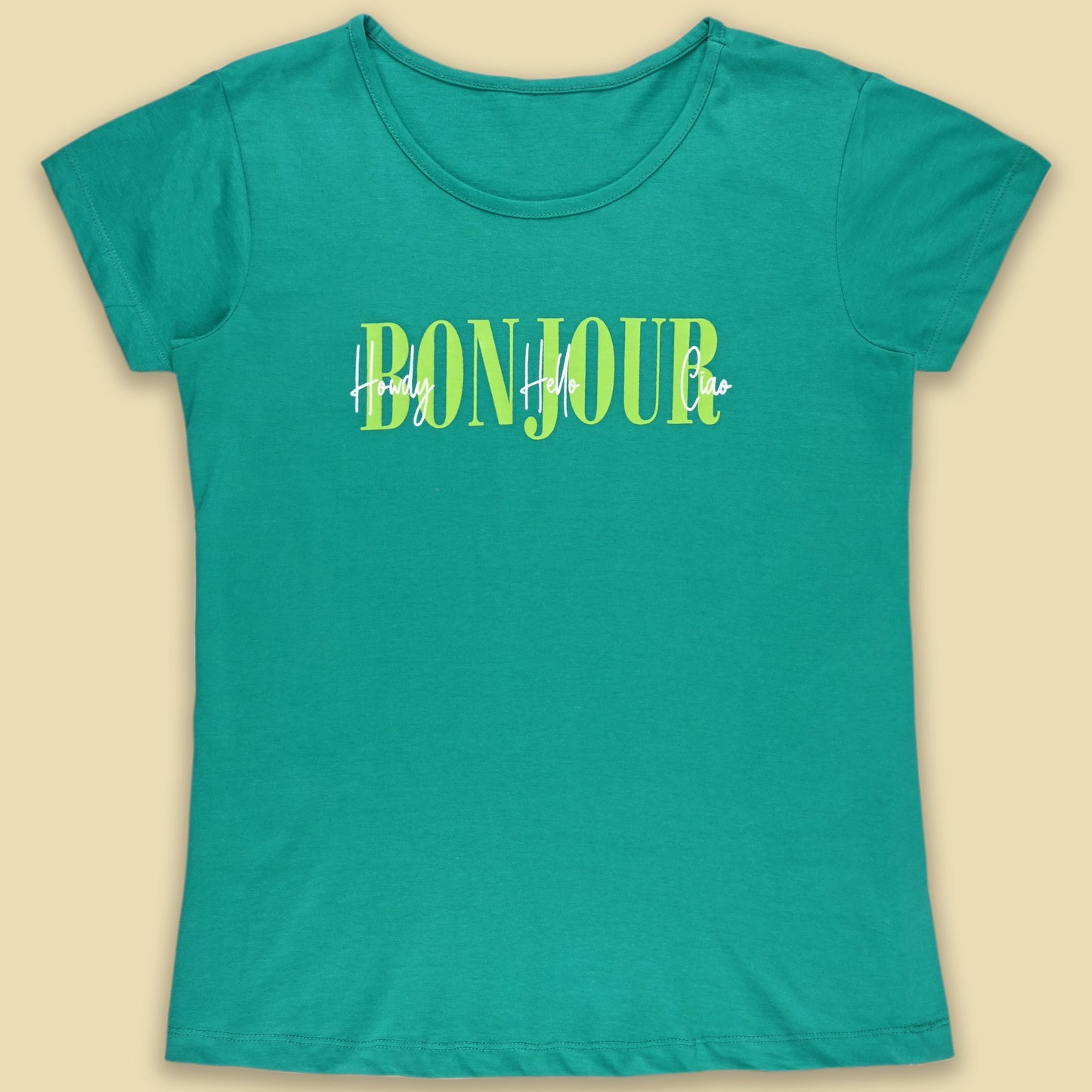 Women's Graphic Print Regular Fit T-Shirt