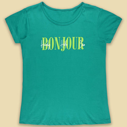 Women's Graphic Print Regular Fit T-Shirt