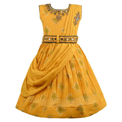 Buy Ethnic Dress for Girls | Baby Girls Wedding Dress & Frocks Online | Girls Pongal Dresses