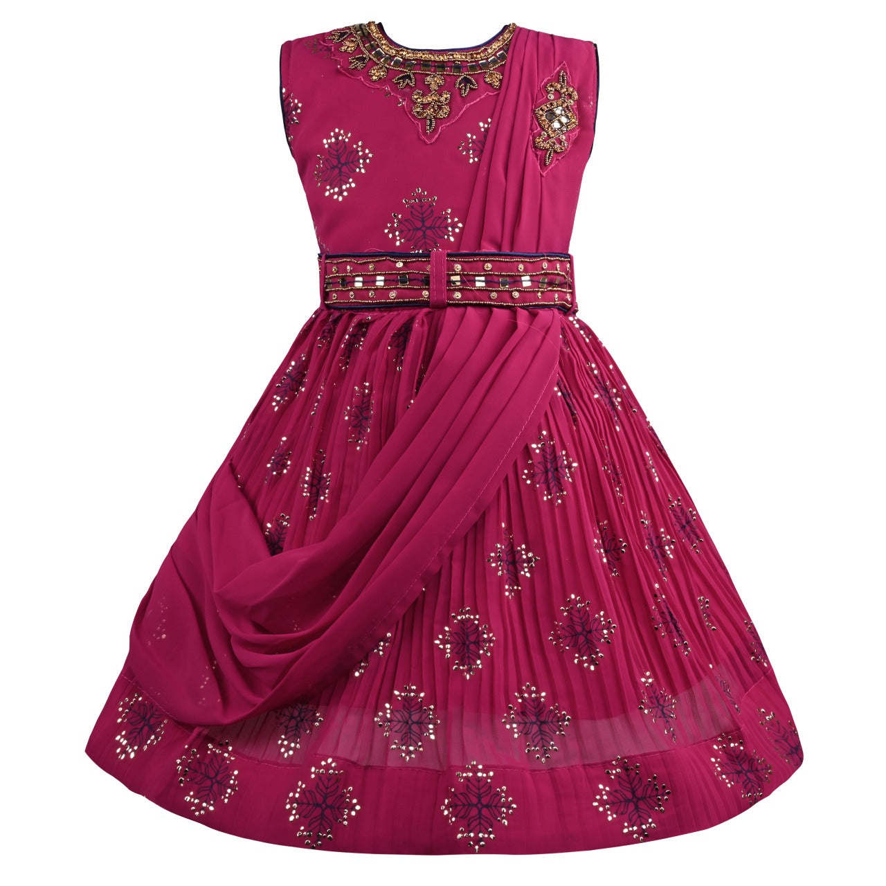 Buy Ethnic Dress for Girls | Baby Girls Wedding Dress & Frocks Online | Girls Pongal Dresses