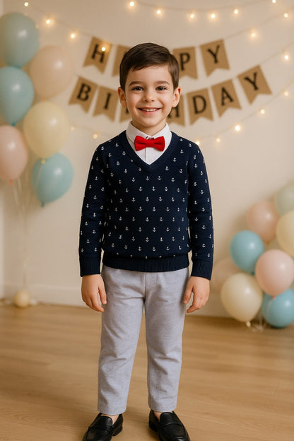 Jivzo Cotton Clothing Set for Baby Boys hfs614nb