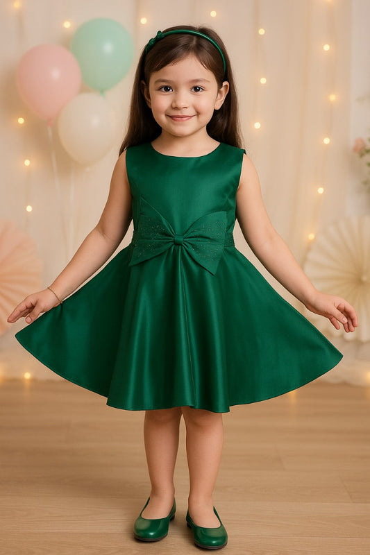 Embellished Bow Detail Dress