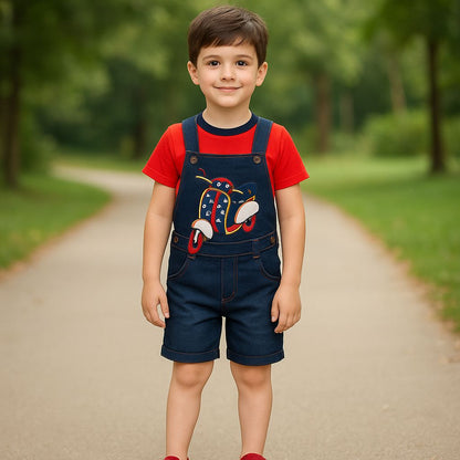Jivzo Unisex Clothing Sets for Boys & Baby Girls-(bt22rd)