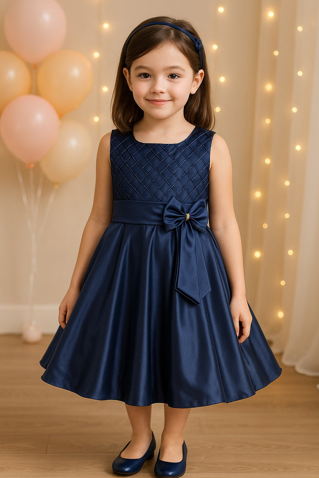 Fabesta Baby Girls Frocks Dress-(fe2644pplJKTBLUS)