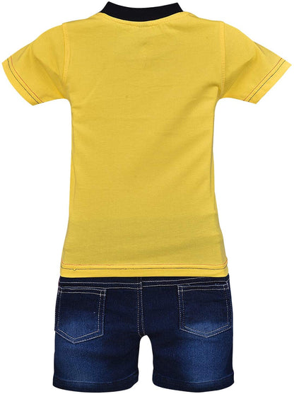 Jivzo Unisex Clothing Sets for Boys & Baby Girls-(bt22y)