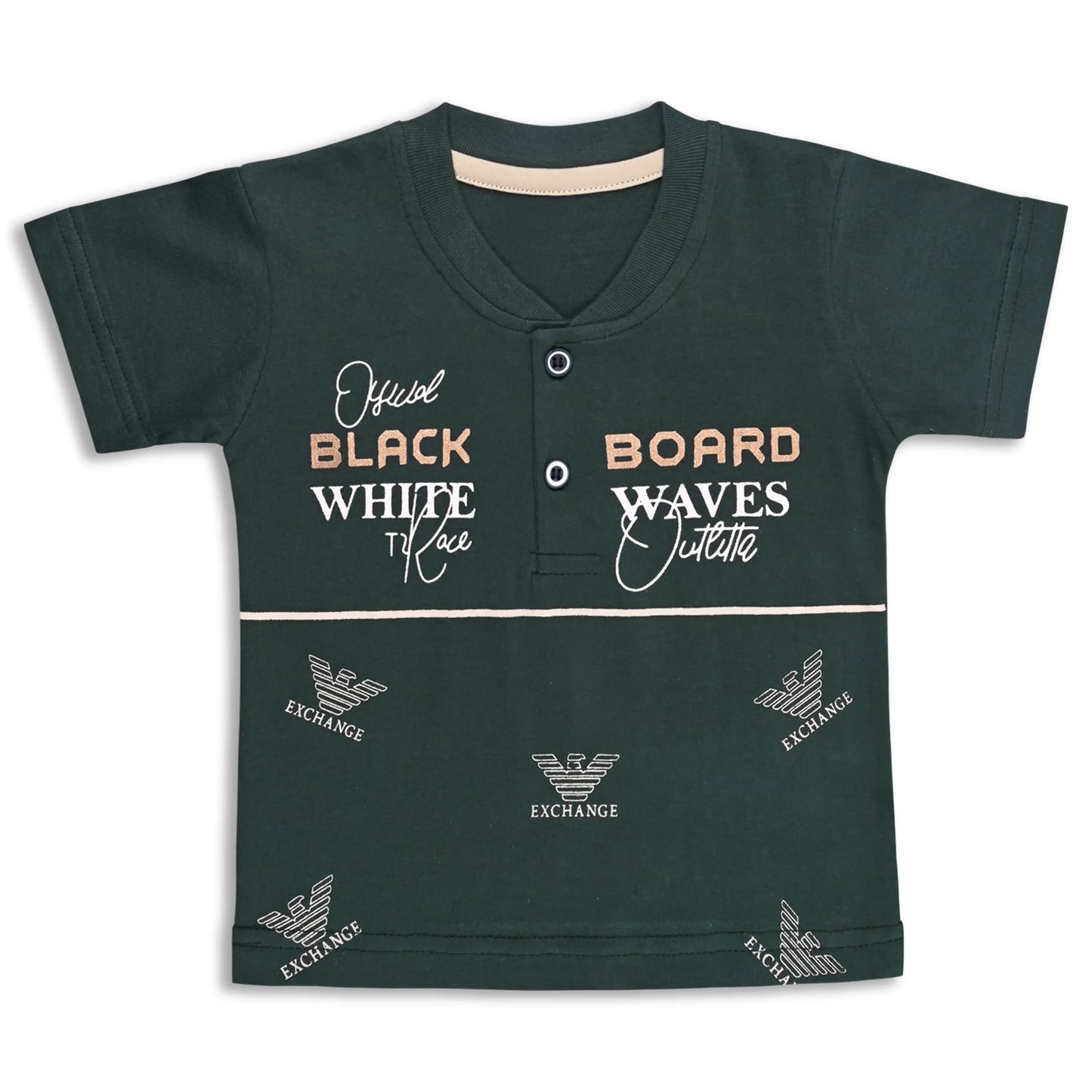Kids Unisex Hosiery Cotton T-Shirt & Shorts Set