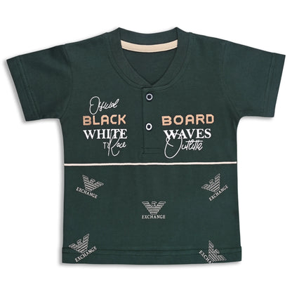 Kids Unisex Hosiery Cotton T-Shirt & Shorts Set