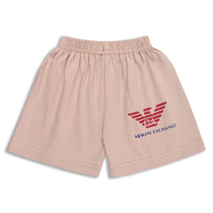 Kids Unisex Hosiery Cotton T-Shirt & Shorts Set