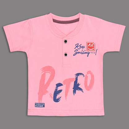 Kids Unisex Hosiery Cotton T-Shirt & Shorts Set