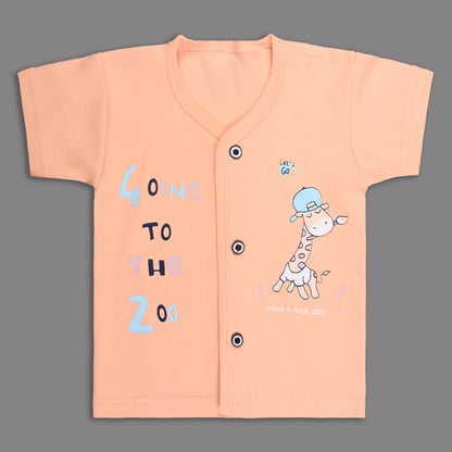 Kids Unisex Hosiery Cotton T-Shirt & Shorts Set