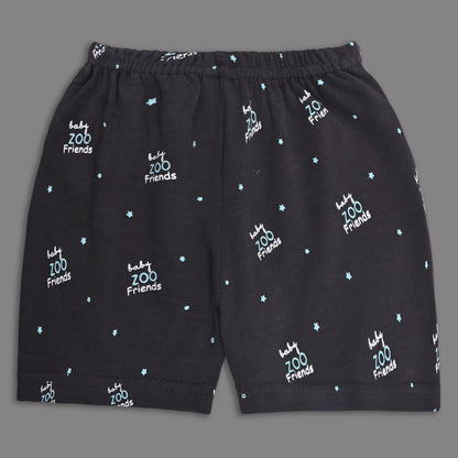Kids Unisex Hosiery Cotton T-Shirt & Shorts Set