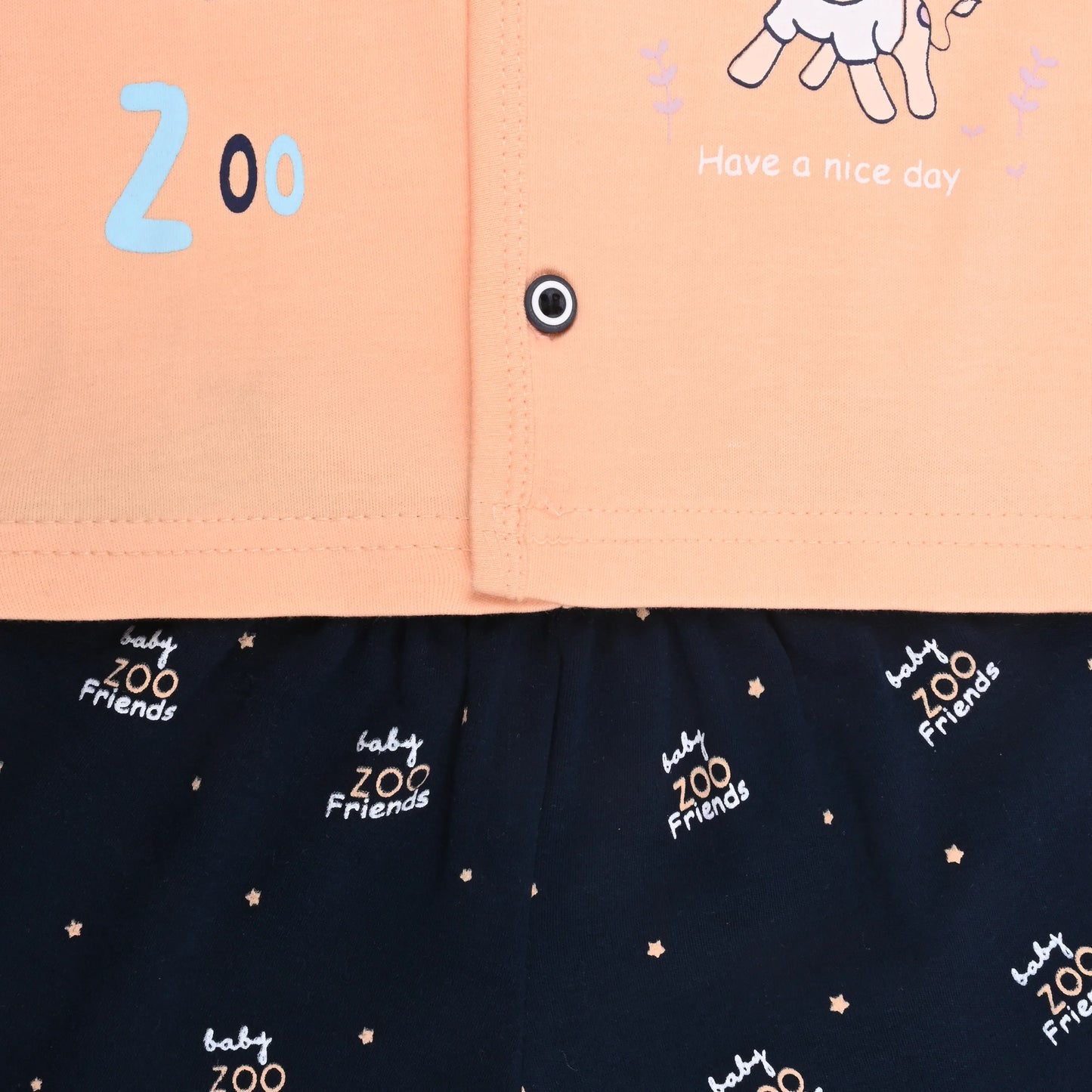 Kids Unisex Hosiery Cotton T-Shirt & Shorts Set