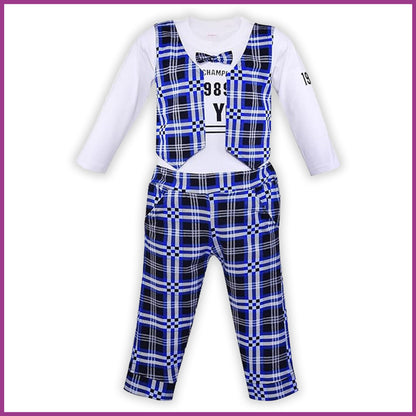 Jivzo Baby Boys T-Shirt And Pant For Boys-(bt503blu)