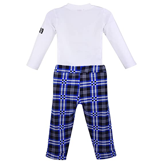 Jivzo Baby Boys T-Shirt And Pant For Boys-(bt503blu)