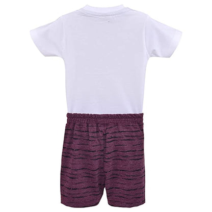 Jivzo Baby Boys T-Shirt And Short For Boys-(bt507ppl)