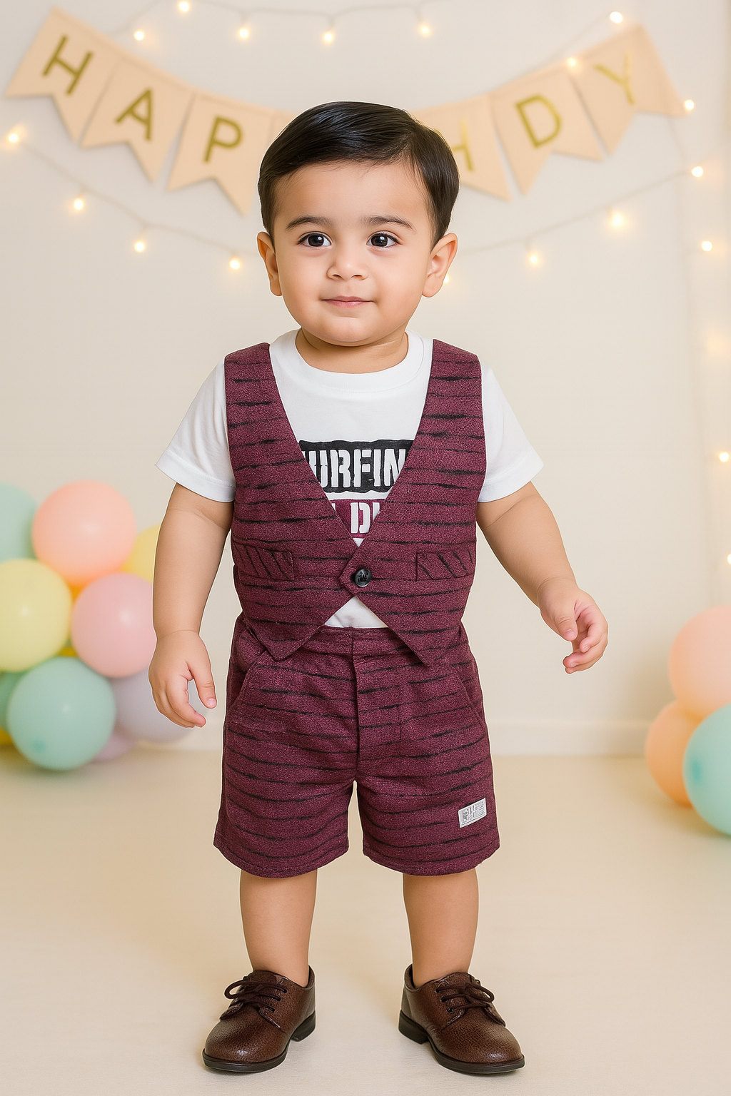 Premium Baby Boys T-Shirt And Short For Boys-(bt507ppl)