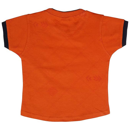 Baby Boys Casual Printed T-shirt and Shorts Clothing Set