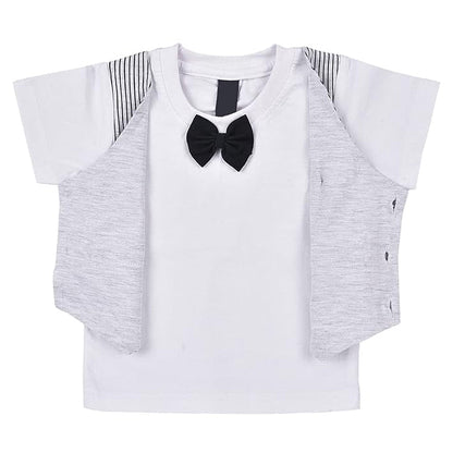 Baby Boys Pure Cotton T-Shirt & Shorts Set