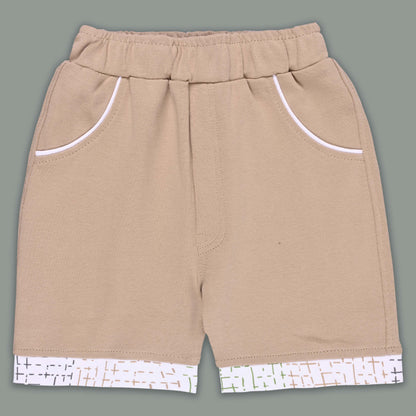 Boys Cotton T-shirt and Shorts Partywear Set bt827