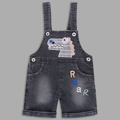 Boys Striped T-shirt and Denim Dungaree Set