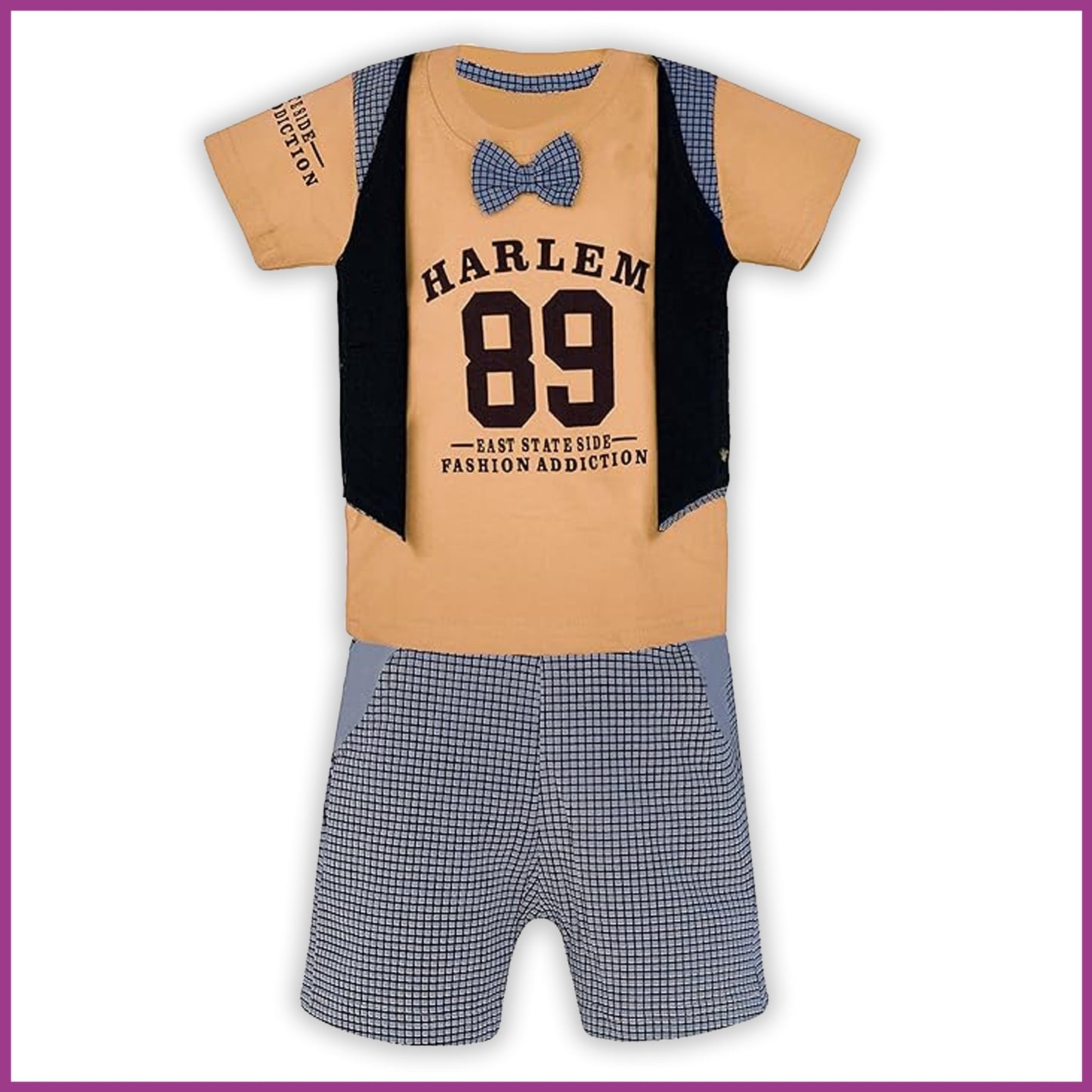 Jivzo Boys Clothing Set For Kids-(bt88ylw)