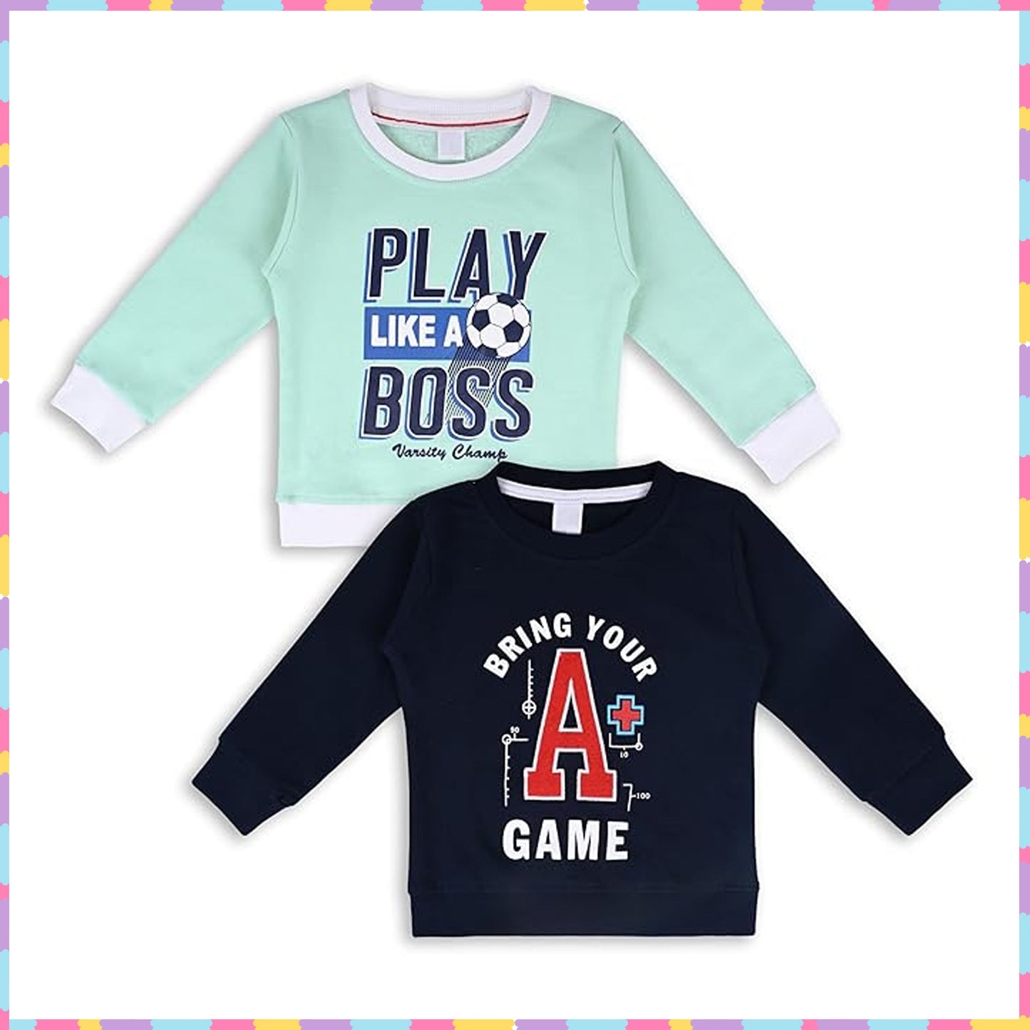 Buy Unisex Cotton Sweatshirt Online | Best Sweatshirt for Boys | Buy two Kids Sweatshirts Under 499