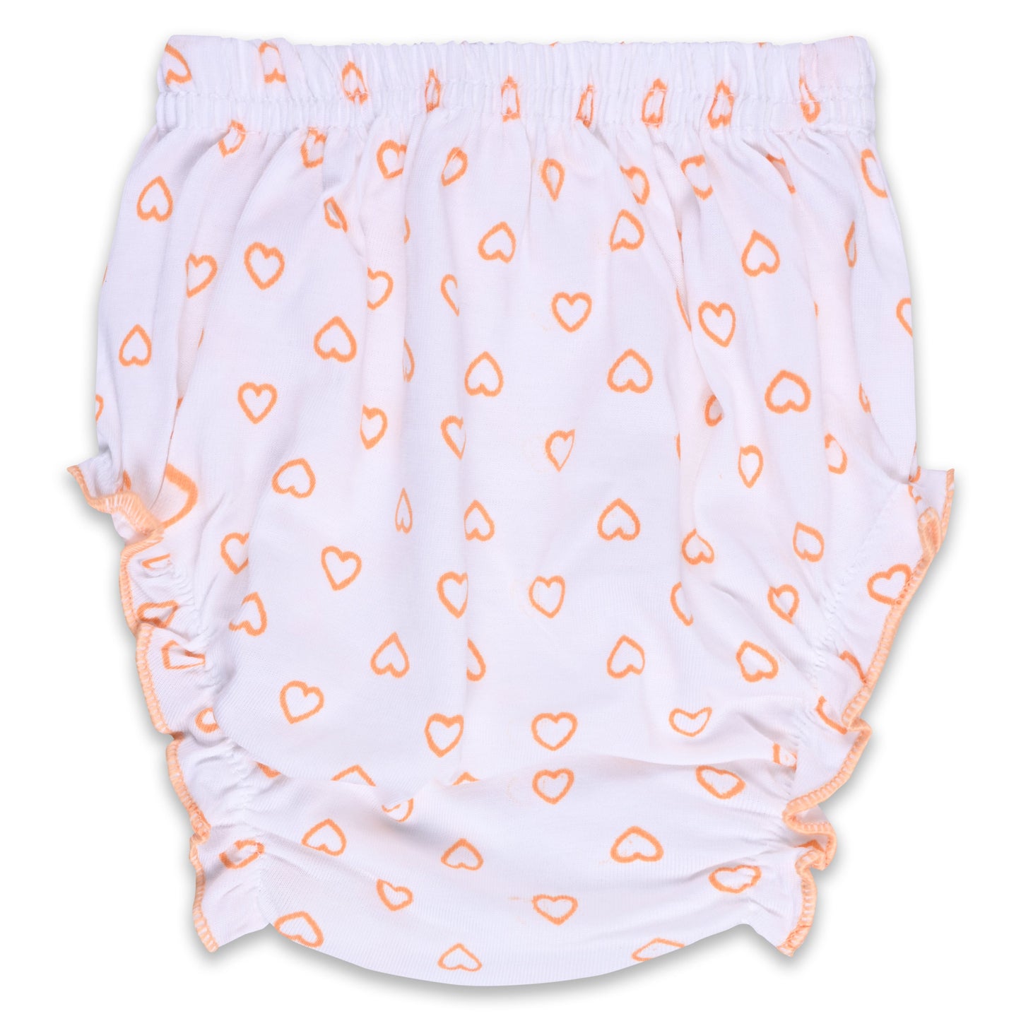 Baby Girls Printed A-Line Frock Dress With Brief