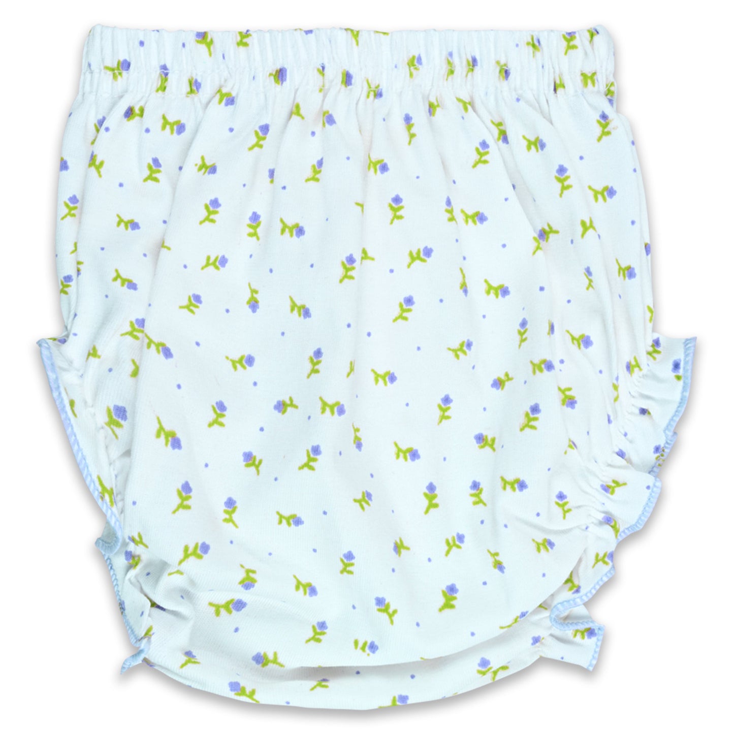 Baby Girls Embroidered A-Line Frock Dress with Brief