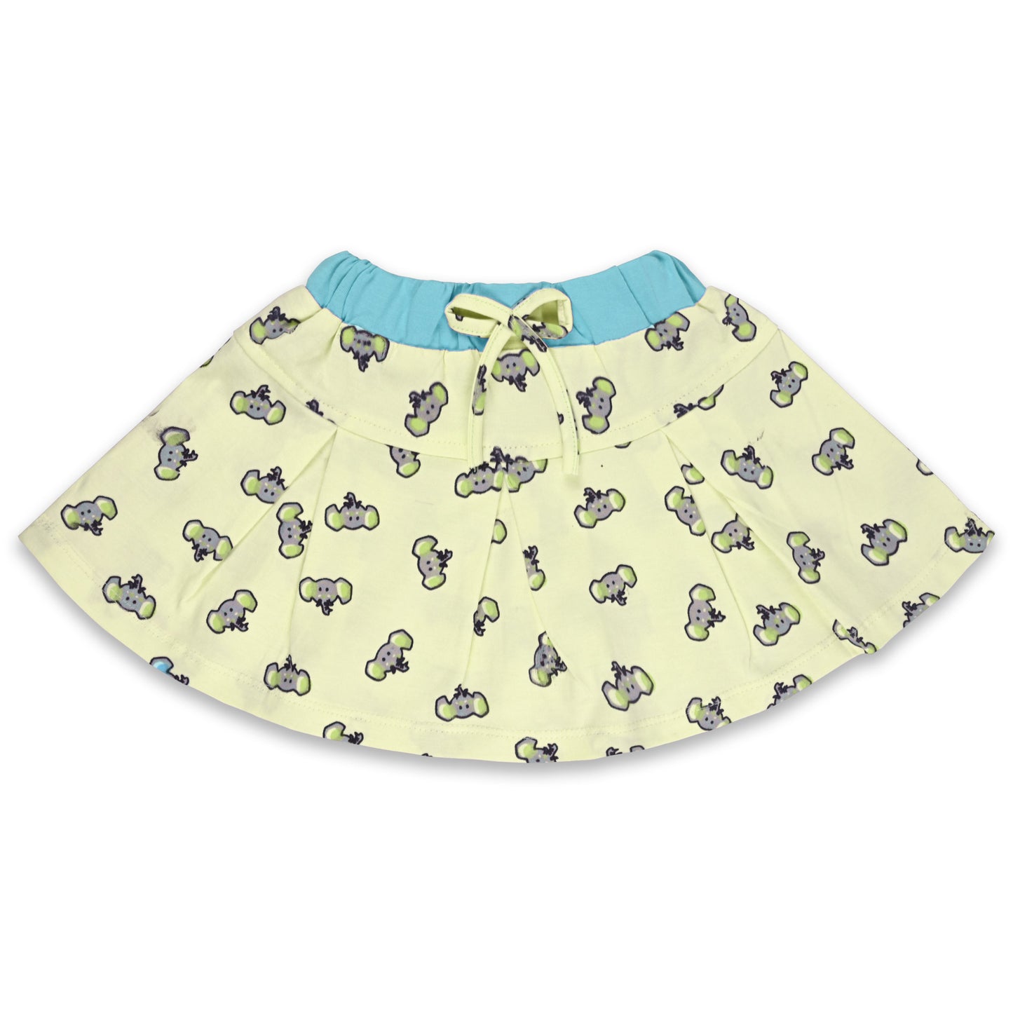 Girls Graphic Print Top and Skirt Clothing Set