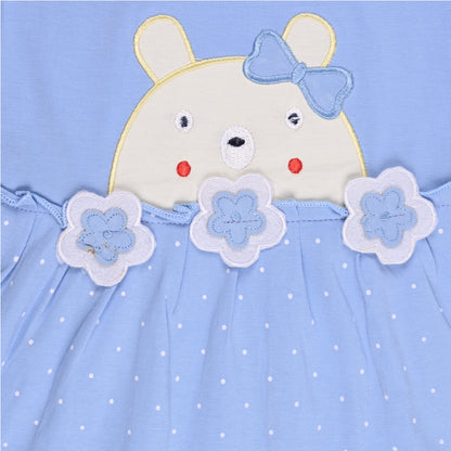 Girls Polka Print Top and Pant Clothing Set