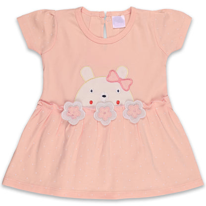 Girls Polka Print Top and Pant Clothing Set