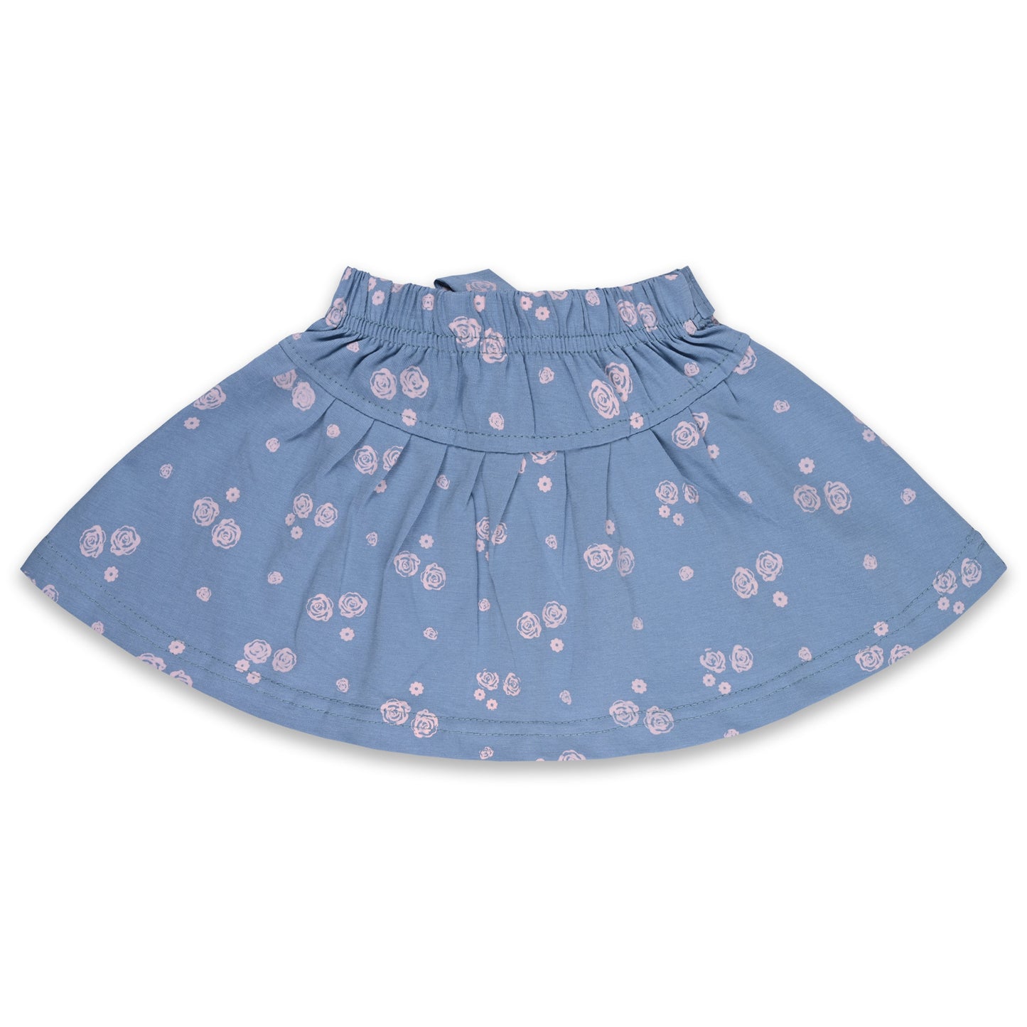 Baby Girls Graphic Print Top and Skirt Clothing Set