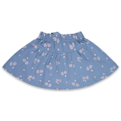 Baby Girls Graphic Print Top and Skirt Clothing Set