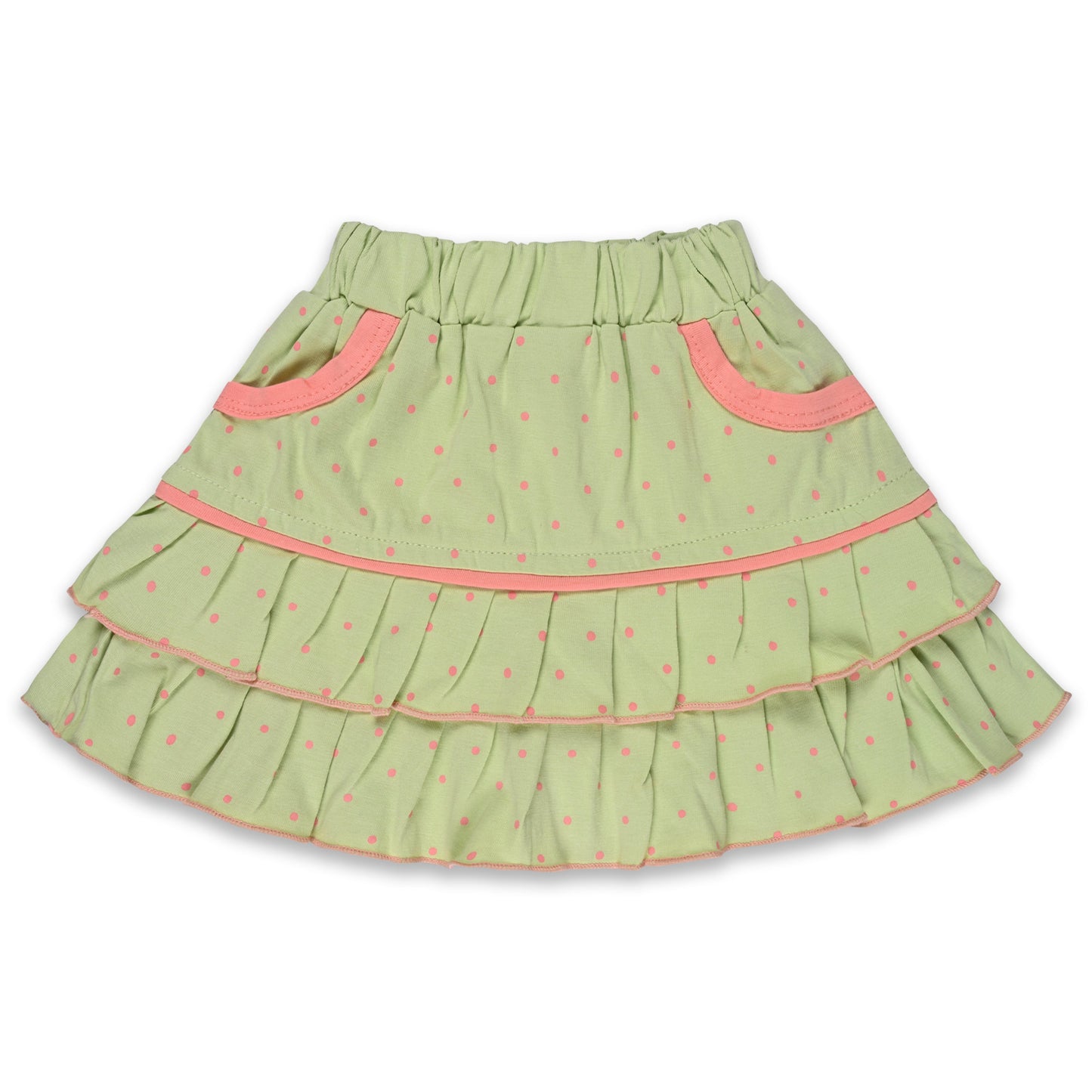 Baby Girls Graphic Print Top and Skirt Clothing Set