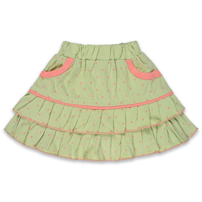 Baby Girls Graphic Print Top and Skirt Clothing Set