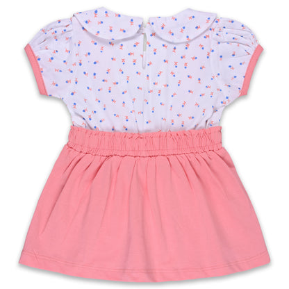 Baby Girls Polka Print Top and Pant Clothing Set