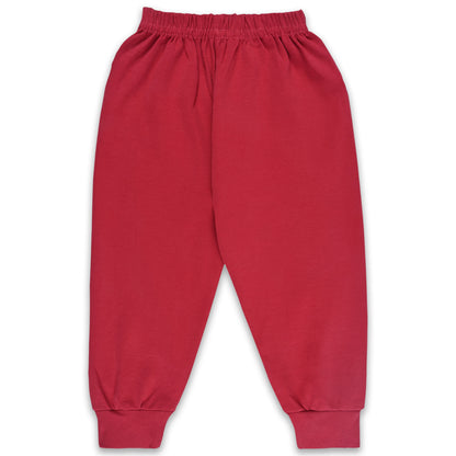 Baby Unisex T-Shirt With A Printed Deign And Solid Pant