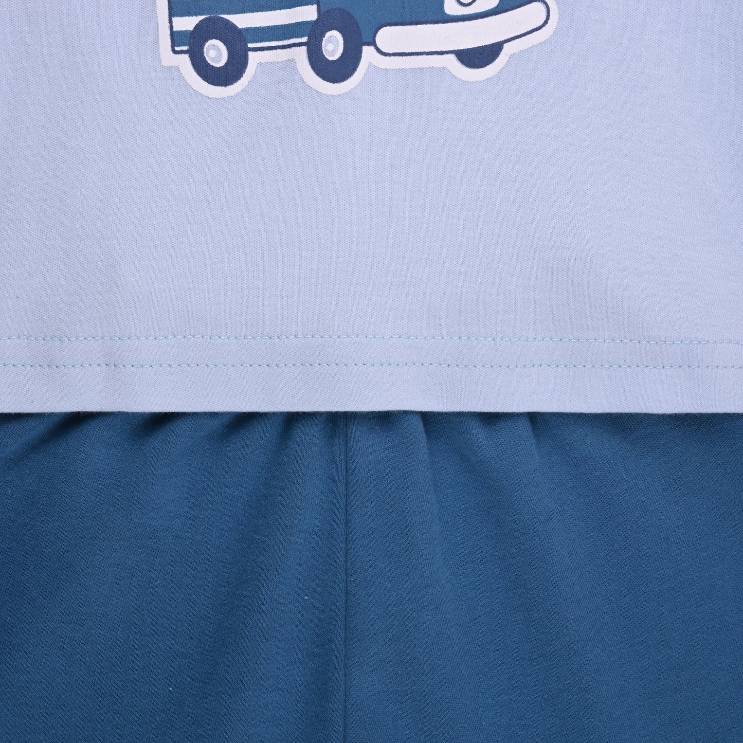 Boys Printed T-Shirt and Track Pant Clothing Set