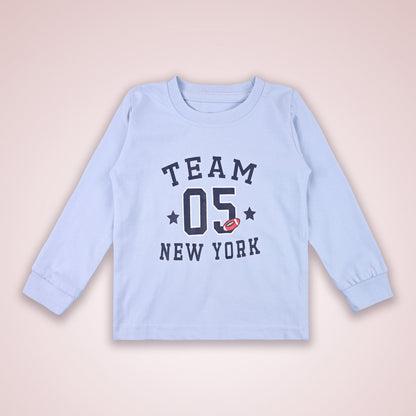 Boys Printed T-Shirt and Pant Clothing Set