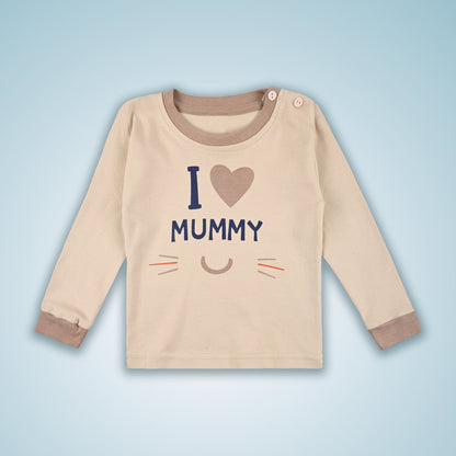 Boys Printed T-Shirt and Pant Clothing Set