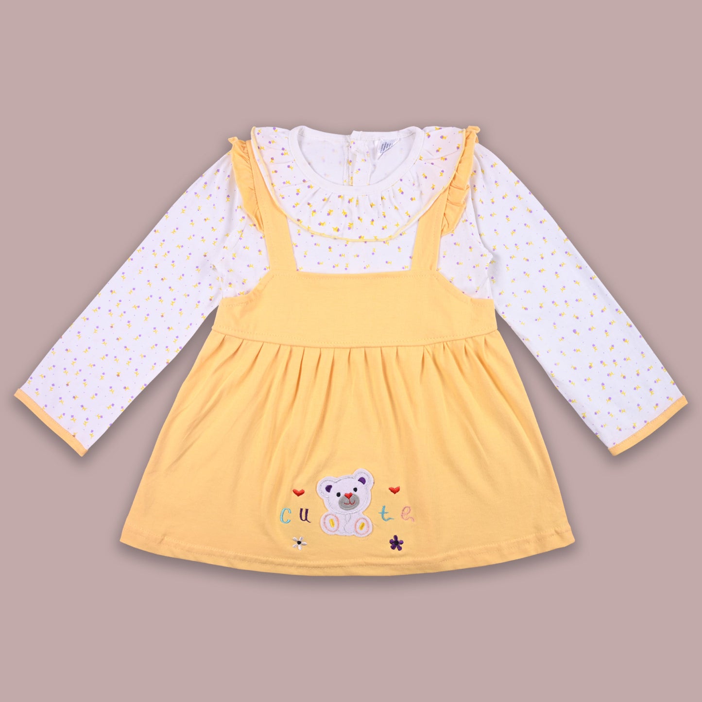 Girls Applique Top and Pant Summer Set