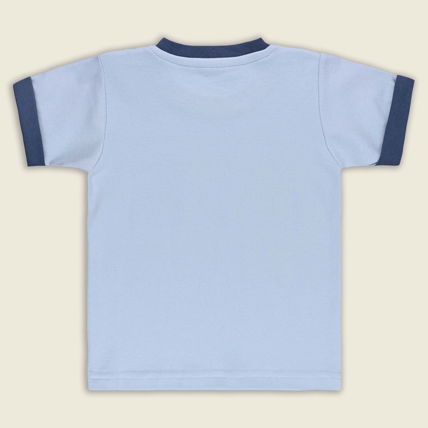 Boys Printed Cotton Tshirt and Shorts Set