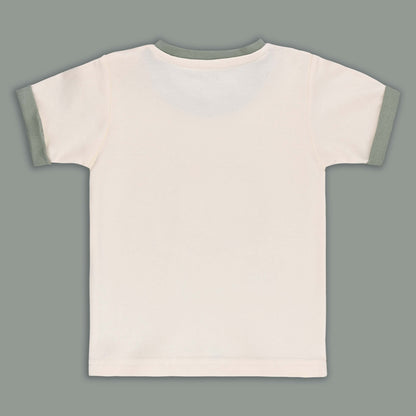 Boys Printed Cotton Tshirt and Shorts Set