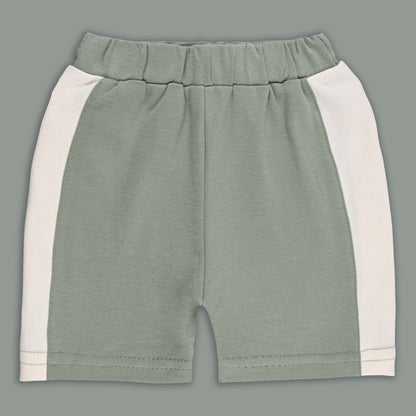 Boys Printed Cotton Tshirt and Shorts Set
