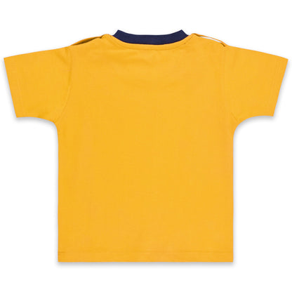 Baby Boys Applique T-Shirt and Shorts Dungaree Set