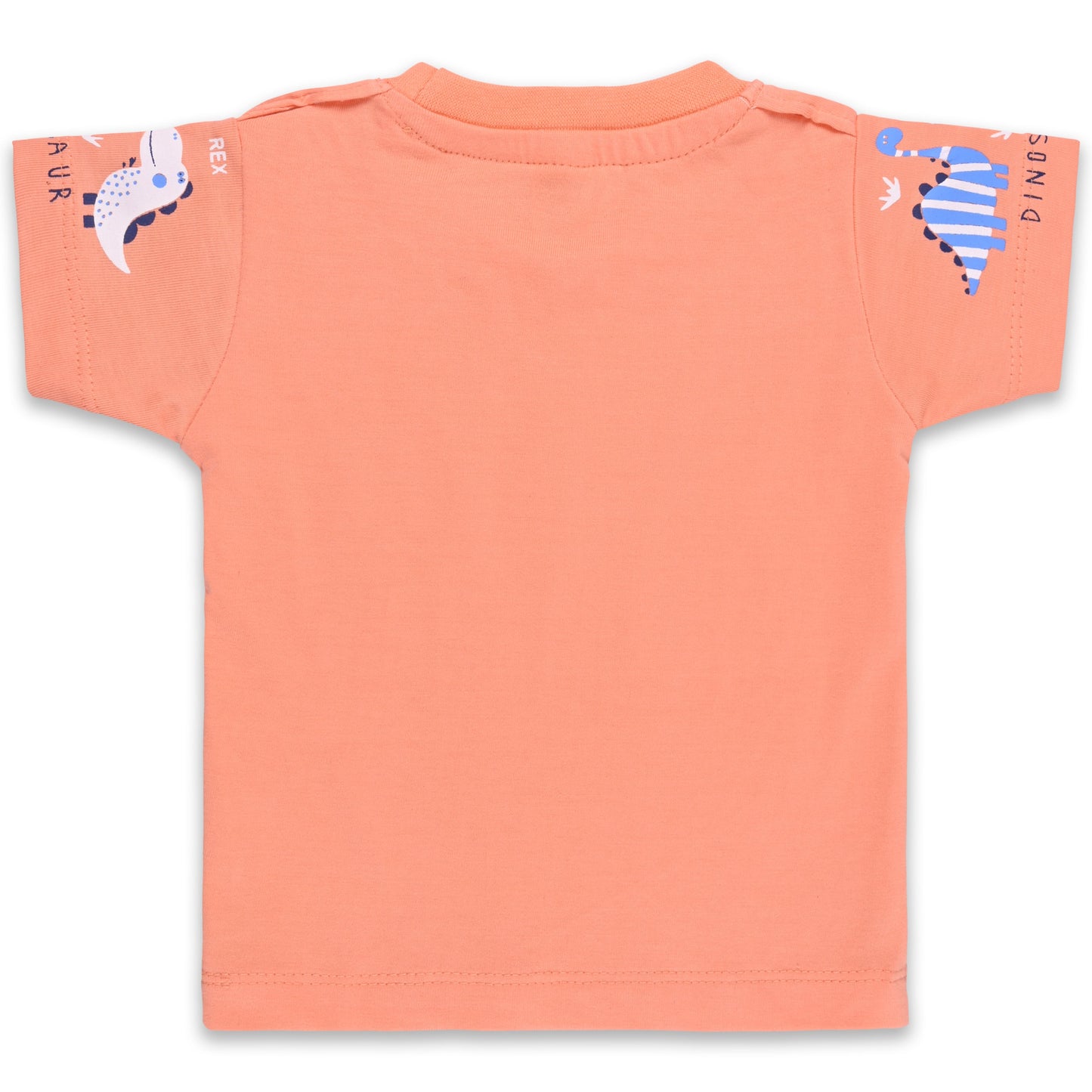 Baby Boys Checked T-Shirt and Shorts Dungaree Set