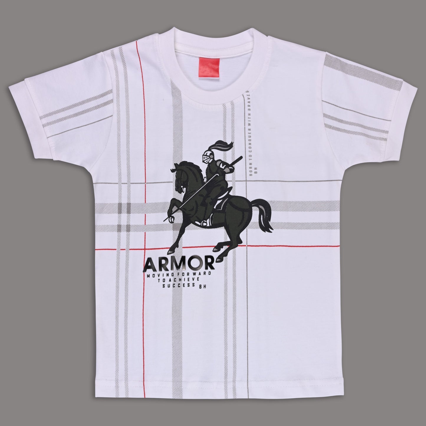 Boys Cotton Printed T-shirt and Suspender Dungaree Set btp837